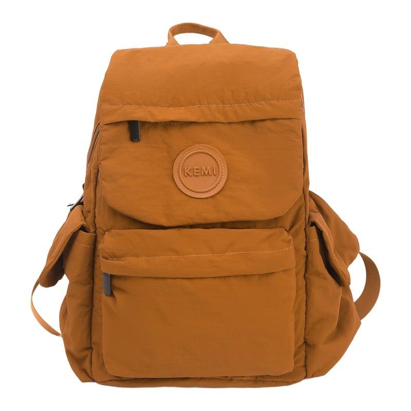 School Bag New High Value Retro Fresh Backpack Women Light Travel Spring Outing Mountaineering Large Capacity Backpack