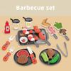 Children's Toys: Pretend Play, Barbecue, Fast Food, Pizza, Sushi, Afternoon Tea, Desserts, Kitchen Food, Toy Sets
