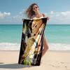 Personalized customized proof beach towel with The Legend of Zelda Breath of the Wild pattern - soft, absorbent,quick-drying,perfect swimming,camping&