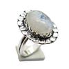Moonstone Ethnic Handmade Ring Jewelry US Size-7 R 5682