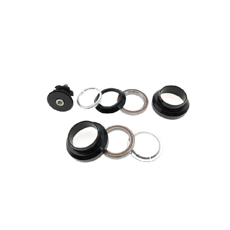 Mountain Bike Road Bike 2 Bearing Headset 1 1/8" 34MM Steering Top Cap Cover External HeadsetsSealed Threadless Fork Stem
