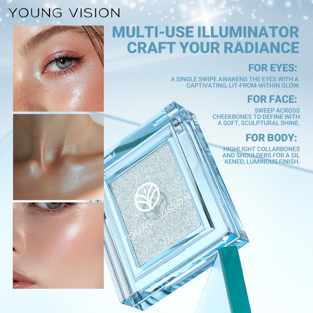 5-Color Creamy Putty Eyeshadow Palette - High-Intensity Glitter & Pearl Shimmer, Soft Bouncy Formula, Long-Wearing