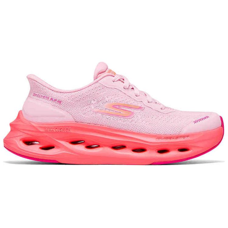 Skechers Go Series Comfortable Versatile Non-Slip Breathable Low-Top Casual Running Shoes Women Sneaker Pink 129403-LTPK
