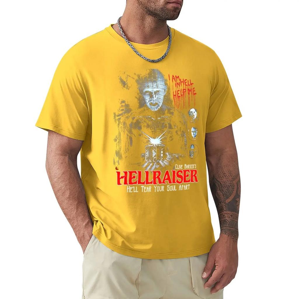 Hellraiser Art TShirt Tops Tees Mens T Shirts Casual Stylish