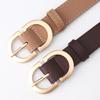 105Cm Female Luxury  Versatile Belt Adjustable Metal Buckle Belt For Women Suit Jeans Clothing Accessories
