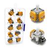 2-10Pcs Replacement TMR Effect Joystick 3D Analog Stick For DualSense PS5 PS4 Controller For Xbox One / Switch Pro Repair Parts
