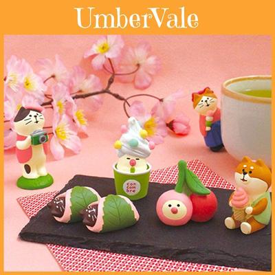 Blumenfest Harzdeko mit niedlichen Tierfiguren für Scrapbooking-Bastelarbeiten