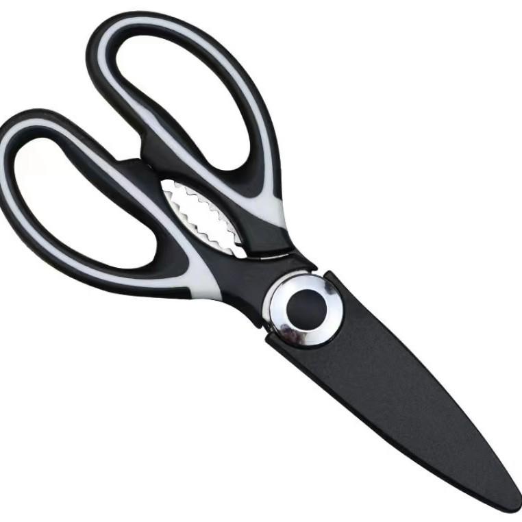 

Многофункциональные кухонные ножницы из нержавеющей стали с алюминиевой ручкой