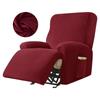Velvet Recliner Cover Split Design Massage  Chair Cover Lounger Single Couch Sofa Slipcover Armchair Covers Funda Sillon