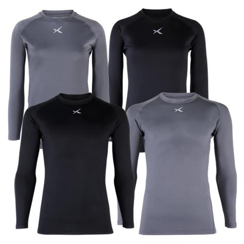 Kashiya Women S Winter Functional Thermal Fleece Thermal Top Grey/Women S L