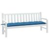 VidaXL Garden Bench Cushion Mixed Blue 180x50x7 Cm Fabric, Cushion, Bench Cushion, Garden Cushion, Cushion 4002568