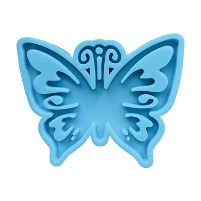 For Butterfly Shape Keychain Resin Mold DIY Crafts Silicone Mould UV Epoxy Mold Handmade Jewelry Pendant Keychain Resin