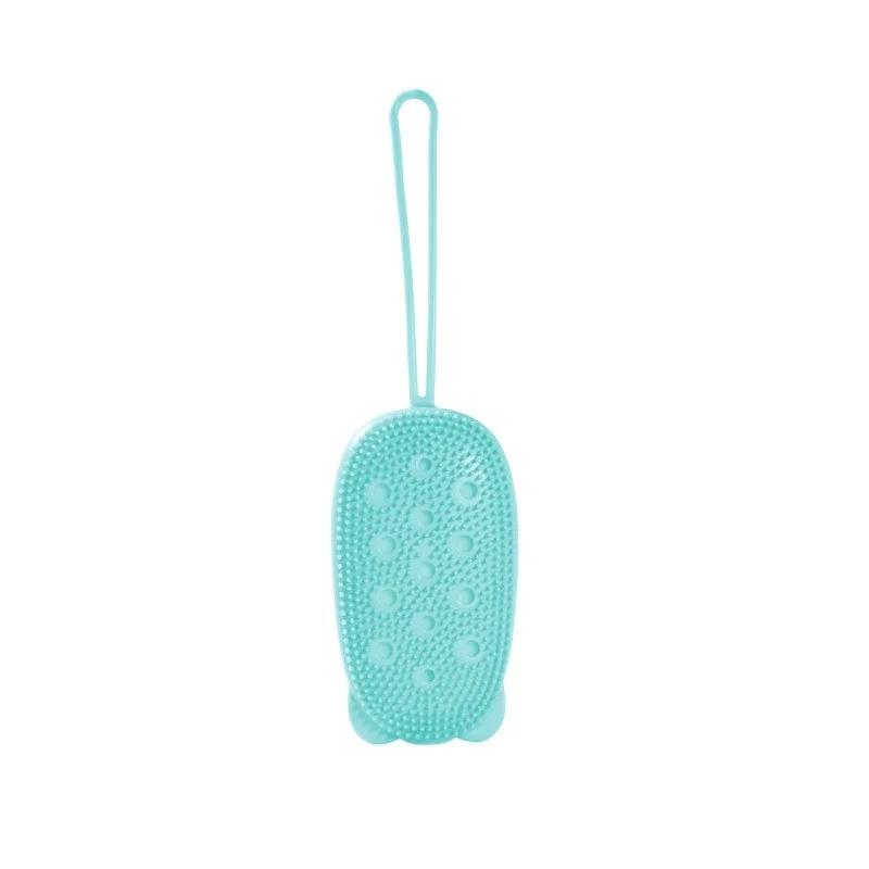 

Bath Brush Rubbing Bath Silicone Rubbing Towel Male and Female Adult Rub Mud Mud Double-sided Massage Bath Brush зелений