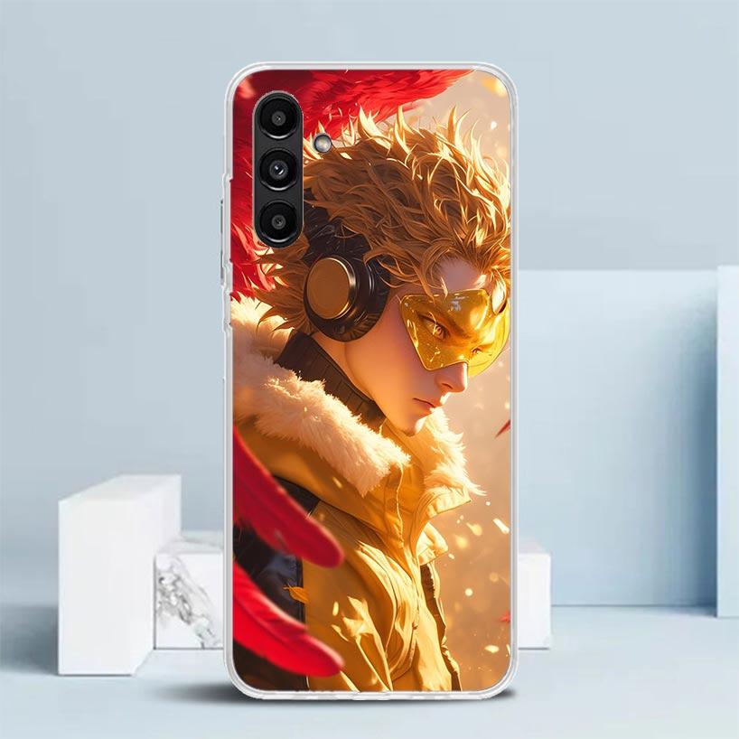 Hawks MHA My Hero A-Academy Phone Case For Samsung Galaxy A17 A37 A57 A16 A15 A14 A13 A56 A55 A54 A53 A36 A35 A34 A33 A26 A25 A2
