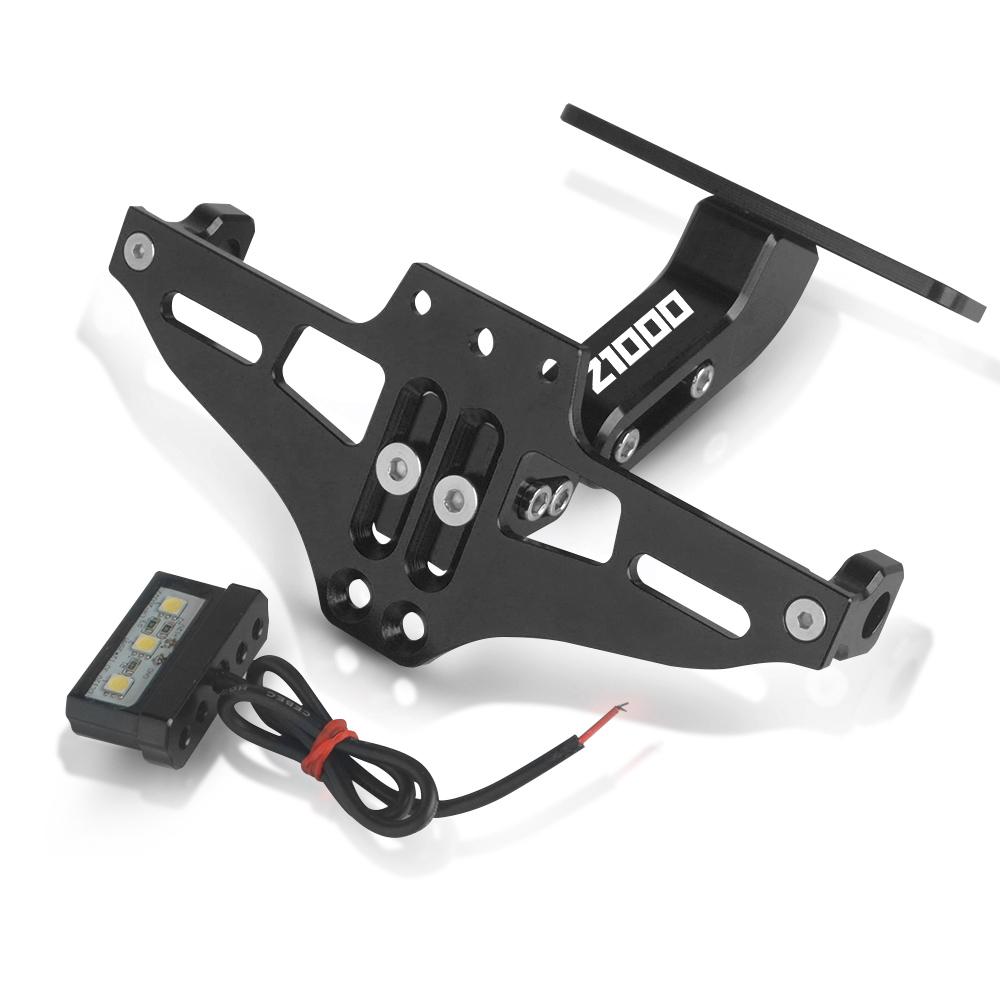 FOR KAWASAKI Z1000 Z 1000 2003 2004 2005 2006 2007- Motorcycle Adjustable Angle License Number Plate Frame Holder