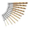 Hex Shank Cobalt Drill Bit Set for Stainless Steel & Metal - HSS Twist Bits Fit Electric Impact Driver, 4341 High-Speed Steel