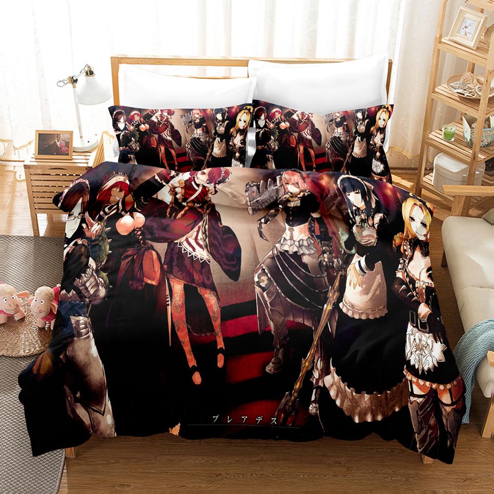 3D Print Game The Overlord Bedding Sets Duvet Cover Set With Pillowcase Twin Full Queen King Bedclothes Bed Linen Home Textiles