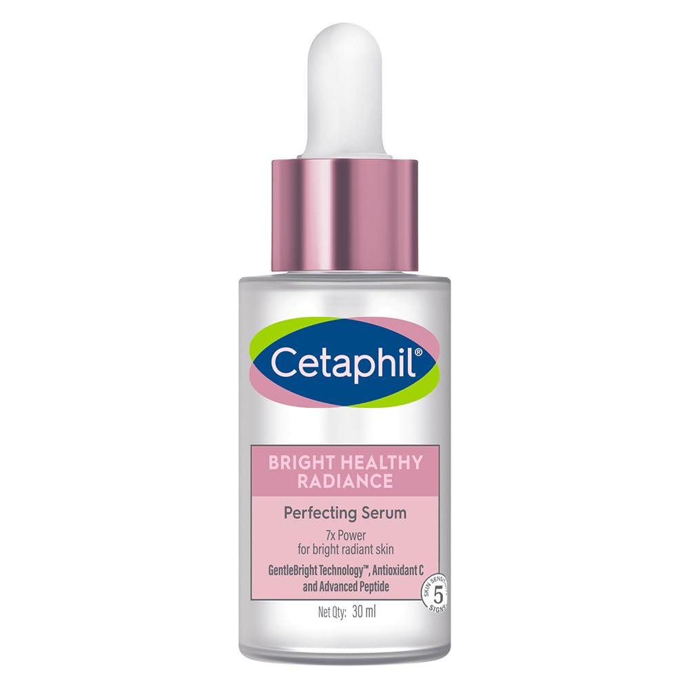 Cetaphil Bright Healthy Radiance Brightening Glow Serum 30ml for Sensitive Skin Dark Spot Correction