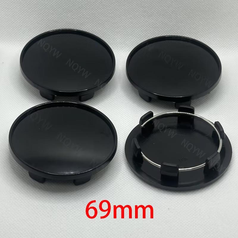 4Pcs/Set Blank No Logo 69mm Wheel Center Cap Rim Hub Centre Caps Hubcap Cover Accessories Fit 65mm Car Wheels Sticker