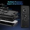 Military Armor Shockproof Case For Honor 400 Pro 400 Lite 400Pro 400Lite Protective Cover Ring Stand Holder Fundas Coque