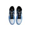Zapatillas Air Jordan 1 High Golf University Blue para Hombre Negro Blanco DQ0660-400