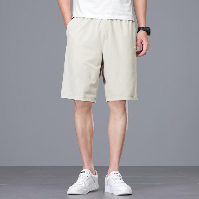 JEEP Men's Summer Breathable Stretch Casual Shorts