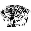 Cool Tiger Head Car Sticker Styling Decoration Car Decals