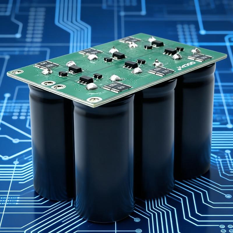 16V20F Super Capacitors Bank with Balanced Protections Circuit Ensuring Safe High Current Applications and Extended Service Life