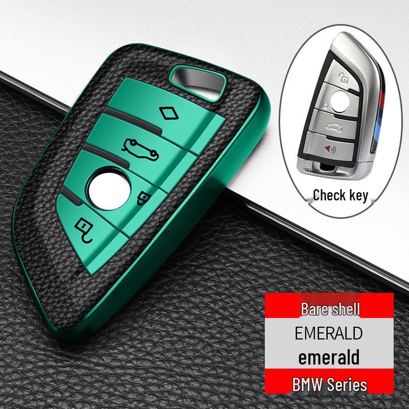 

Leather Grain Key Case for BMW X1/X3/X5/X6/3/5/7 Series