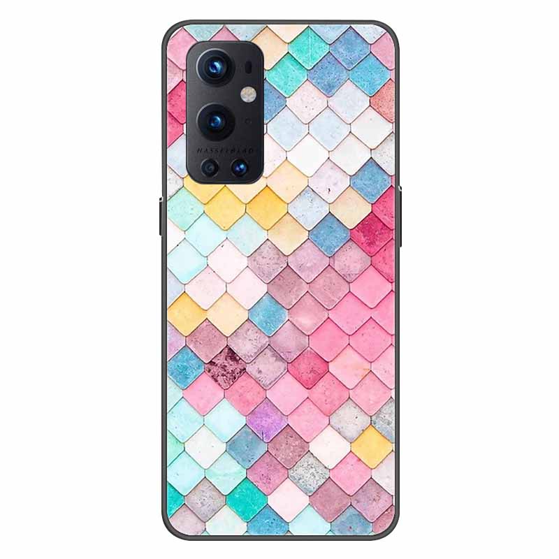For OnePlus 9 Pro Case Shockproof Soft silicone TPU Back Cover For One Plus 9 Pro Phone Cases for OnePlus 9RT 5G 9R Cute Case