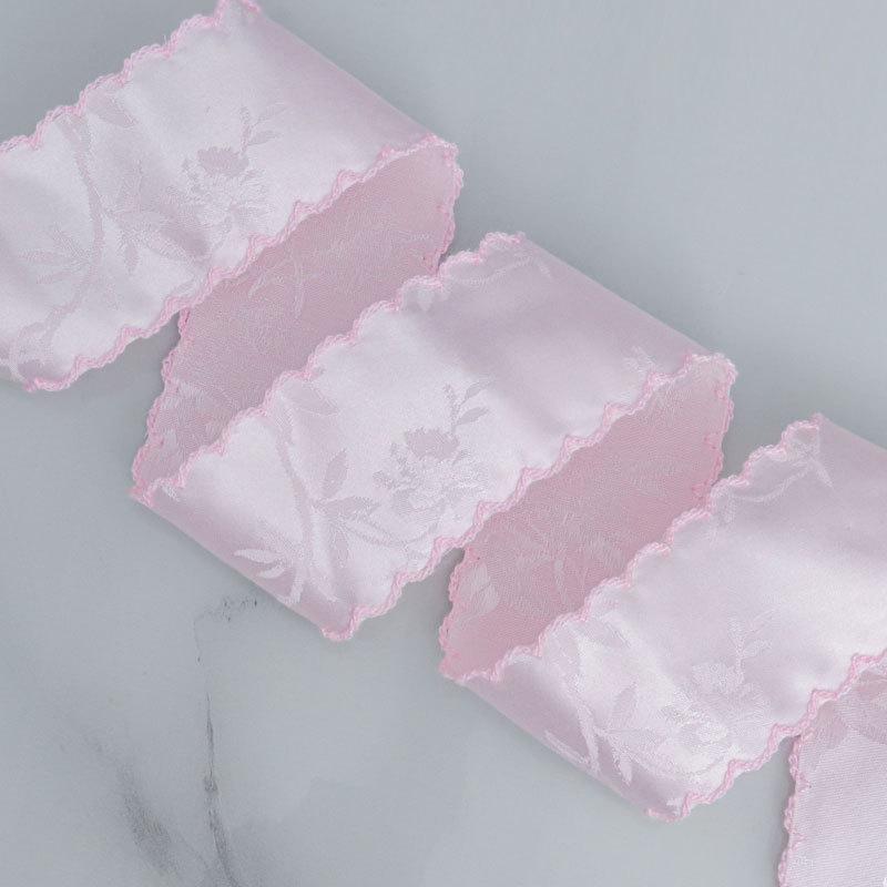 Chinesischer Stil Landschaft Tinte Bambus Drucken und Färben Imitation Hanfband Handgefertigtes DIY Schleifenband Geschenk Kuchen Verpackung Band Heimdekoration