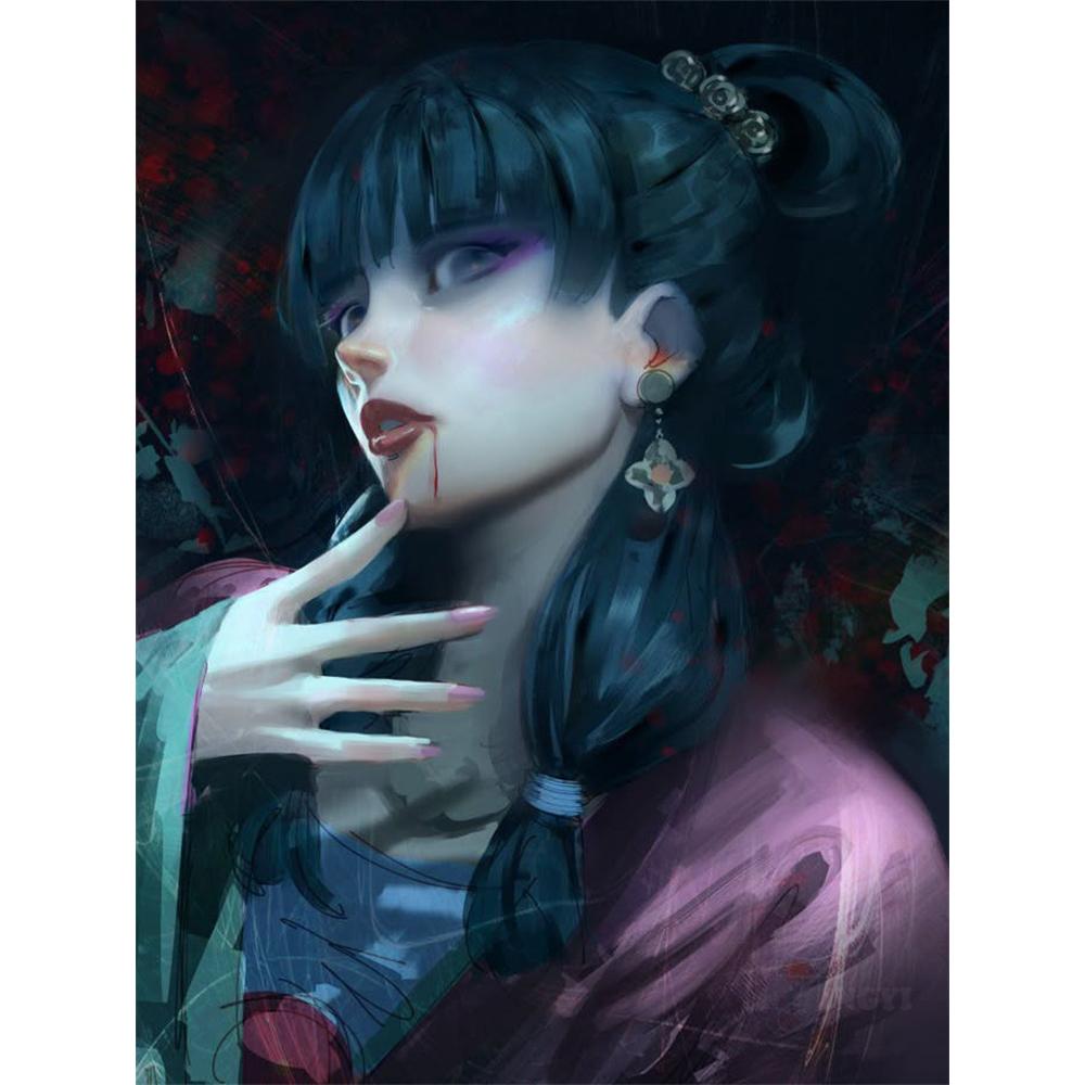 1PCS Apothecary Anime Diamond Drawing Kit Diamond Handmade Art Adult Gift Home Decoration