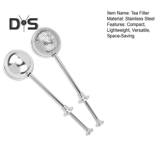 2-teiliges Teesieb-Ei für losen Tee, Edelstahl-Teekugel, wiederverwendbar, feinmaschige Kugel, Intervall-Diffusor-Sieb, Backzubehör, Mehl, Zucker