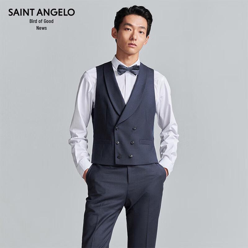 

Baoxiniao Men s Merino Wool Shawl Lapel Vest M-48