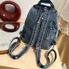 Bull Backpack Large Capacity Multi-Pocket Retro Backpack