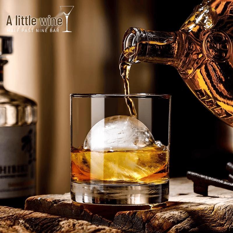 ZISIZ Handmade Whiskey Rock Glass