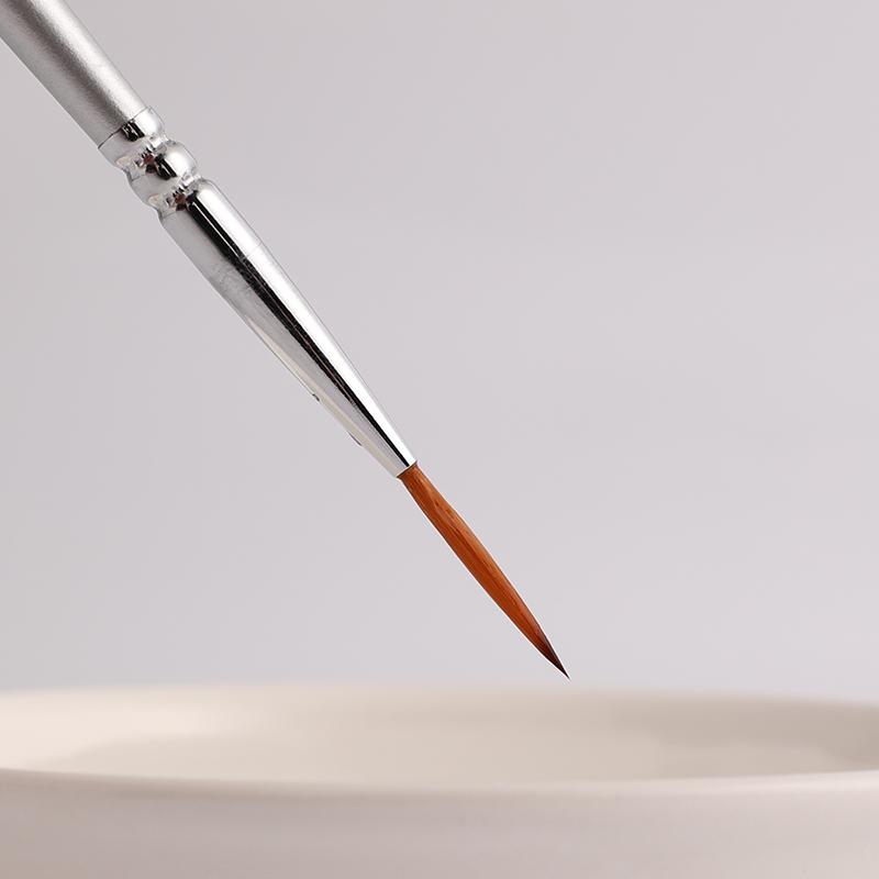 12models Very Fine Imported Nylon Long Tail Line Brush Cartoon Art Line Outline Detail Pen Digital Birch Watercolor Painting Pen