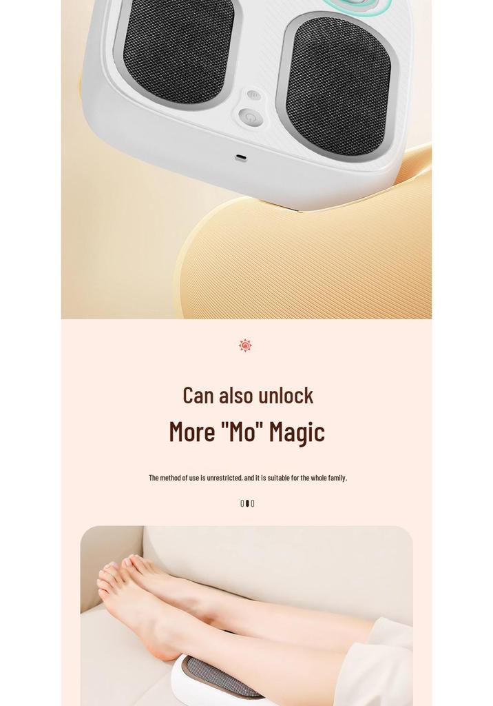 Automatic Electric Foot Massager: Home Kneading & Vibration Spa Machine