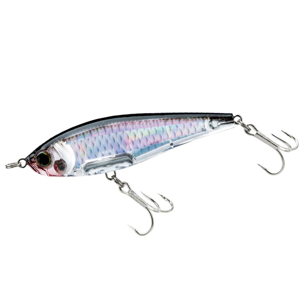 Saltwater Lure 3D Inshore Twitch Bait 130mm Silver Black YO-ZURI (SS) Color
