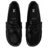 Footprint Cow Leather Casual Shoes Men's Black 1AH368