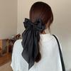 Hairpin Bright Color Large Bow Decor Hair Clip Women Lightweight Hair Accessories Daily Party Wedding Use