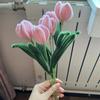 161 Pcs DIY Tulip Bouquet Making Kit Fuzzy Sticks Crafting Materials Bendable Wire Bulk for Art Classroom Valentine'S Day Mothers Day Gift