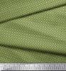 Soimoi Japan Crepe Satin Fabric Geometric Small Print Fabric by Metre 42 Inch