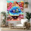 Digital Circus Game Wall Decor Tapestry Art For Pet Memorial Birthdaywedding Party Backdrop Family Gift