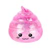 Cartoon Poop Fidget Toy Stress Relief Glitter Prank Poo Squeeze Sensory Pinch Toy Kids Adults Soft Calming Stress Ball Toy