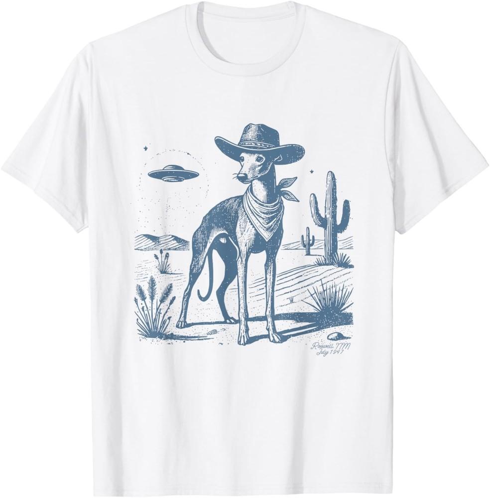 Whippet, Greyhound, Italian Greyhound, Sighthound, Iggy T-Shirt Unisex T-Shirt XXXXL