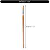 Long Handle Artist Paintbrush for Large Canvas Painting Wooden Grip Professional Nylon Bristles Multi Head Avaliable