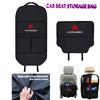 1pc PU Leather Car Seat Back Organizer Hanging Backseat Storage Bag For C1 C3 C5 C2 Berlingo Celysee Cactus Accessories