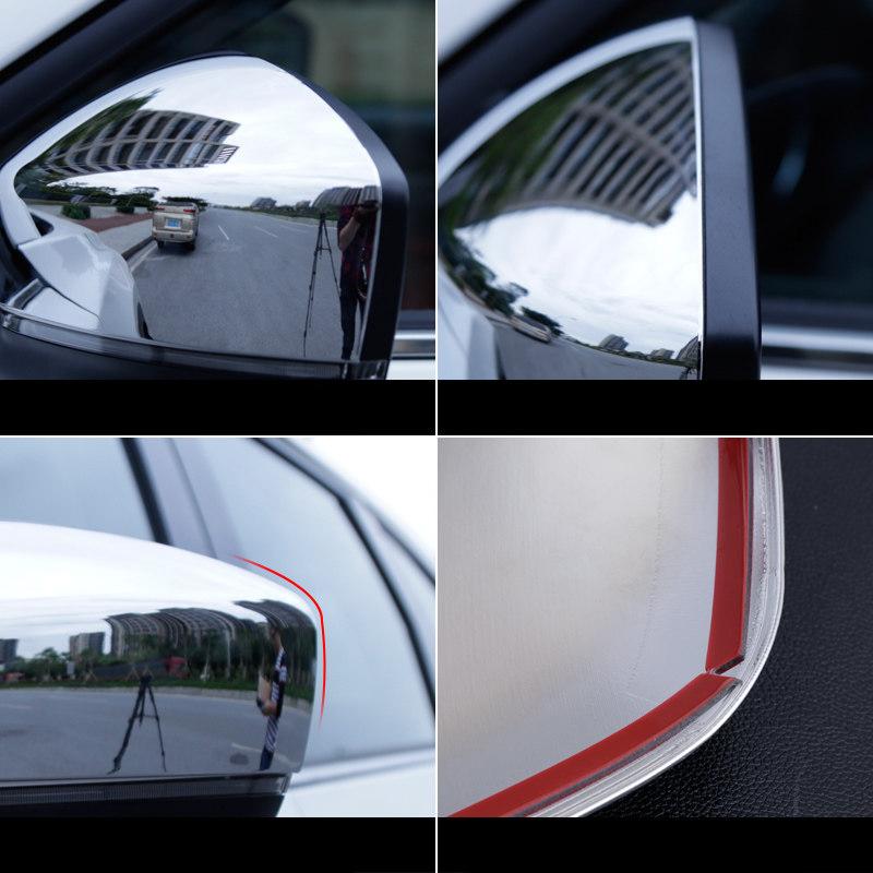 ABS Chrome Car Rearview Mirror Cover Side Wing Cap Shell Case Trims For Mazda CX-5 CX5 CX 5 2017 2018    Accessories