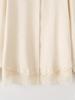 European and American Style, New Women's Clothing, Foreign Style, Fashionable Style, Lace Splicing Silk Satin Texture Shirt